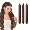 Heatless Satin Hair Curling Rod – No Heat Overnight Curls
