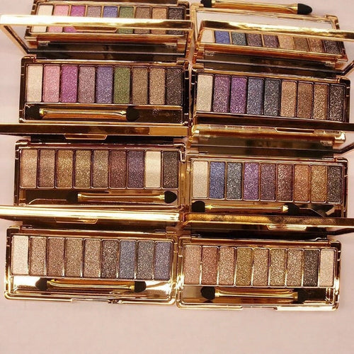 Winnie The Bear Eyeshadow 9-Color Eyeshadow Nine-Color Pearlescent Flash End Diamond Eyeshadow Recommended By Internet Celebrities